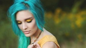 Mint hair color: features, shades, tips for dyeing and care