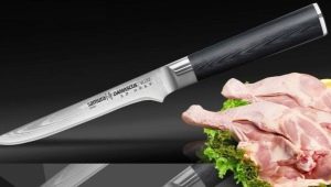 Ножове за обезкостяване: описание на видовете, правила за избор