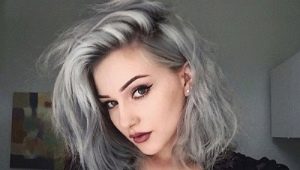 Ash hair color for short hair: the choice of shade and the stages of dyeing