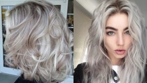 Gray blond: shades, choice of paint and care
