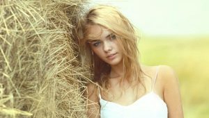 Straw hair color: shades, color and care tips