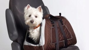 Carrying bag for small breed dogs
