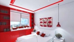 Bedroom design options 19-20 sq. m