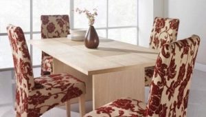 أغطية الكراسي في المطبخ: أصناف وخيارات