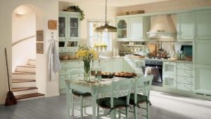Thiết kế nội thất phòng bếp phong cách Provence