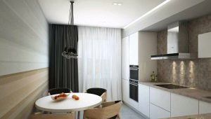 Ideas for kitchen design 13 sq. m