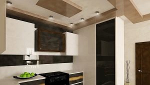 Kitchen in the hallway: coordination of the transfer and design methods