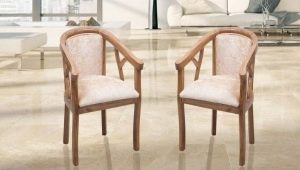 Bløde stole til stuen: varianter, tips til valg, eksempler