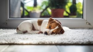 How long do dogs sleep a day and what influences this?