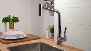 Faucet dapur muncung tinggi: jenis dan petua untuk memilih