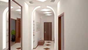 Arch in the corridor: types of design and design rules