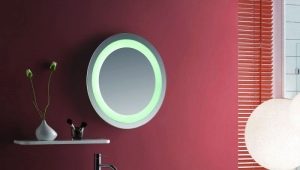 Съвети за избор на кръгло светещо огледало за баня