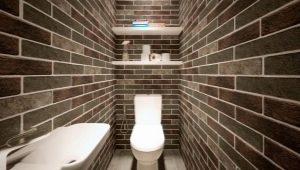 Тоалетна в стил лофт: насоки за дизайн и красиви примери