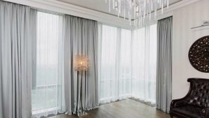 Tulle in the hall: types, choices and options in the interior