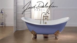 ห้องอาบน้ำของ Jacob Delafon: คุณสมบัติ, ประเภท, ทางเลือก