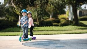 Scooters eléctricos para niños: tipos, fabricantes populares y criterios de selección.