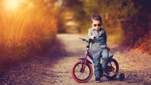 How to choose a kids' four-wheeled bike?