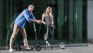 Folding adult scooters: pros and cons, brands, choices