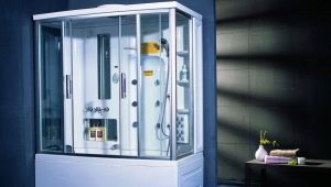 Cabinas de ducha con radio: características, reglas de funcionamiento y selección.