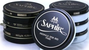 Saphir kozmetika za cipele: značajke i pregled