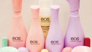 EOS kosmetika: apžvalga, privalumai ir trūkumai