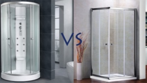 Mi a különbség a zuhanykabin és a sarok között, és melyik a jobb?