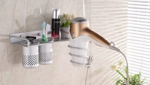 Hairdryer holders: features, types and selection rules