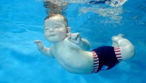 Bērnu peldbikses baseinam: apraksts, veidi, izvēle