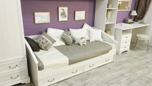 Sofas for a teenage girl: varieties and selection rules