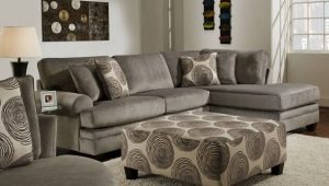 Flock sofas: features, selection and care