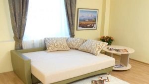 Πώς να επιλέξετε έναν καναπέ με χώρο ύπνου για ένα μικρό δωμάτιο;