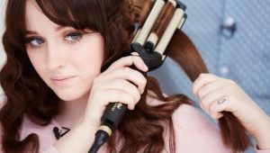 BaByliss triple curling iron: features, rules of use