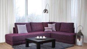 Ghế sofa góc không tay vịn: đặc điểm, chủng loại và lựa chọn