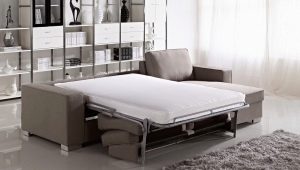 Elegir un sofá cama de esquina con un colchón ortopédico.