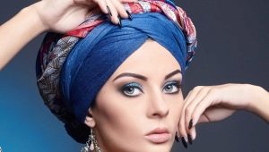 ¿Cómo hacer un turbante con una bufanda?