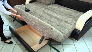 How to fold and unfold an accordion sofa?