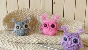 How to make an owl using the amigurumi technique?