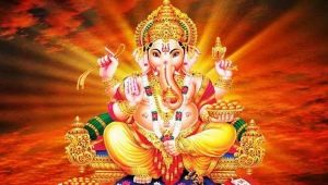 Ganesha-mantra's om geld aan te trekken