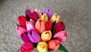 Hvordan laver man blomster til 8. marts med egne hænder?