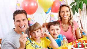 Verjaardagswedstrijden voor kinderen en volwassenen