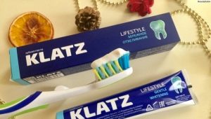 Klatz dantų pastų savybės