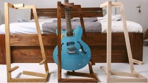 Jak vyrobit stojan na kytaru vlastníma rukama?