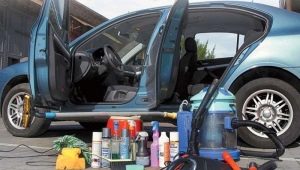 Productos de limpieza en seco para interiores de automóviles