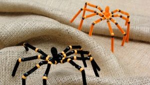Making a craft in the form of a spider