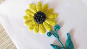 Bagaimanakah anda boleh membuat bunga matahari plastisin?