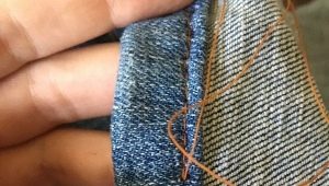 ¿Con qué hilo coser denim?