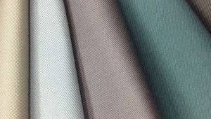 What kind of twill is and what is sewn from the fabric?