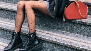 What are polka dot tights and what to wear with them?