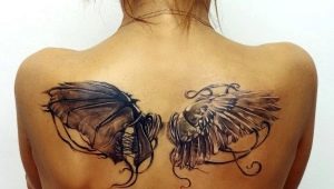 Tattoo with wings