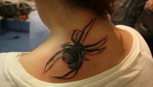 Ko nozīmē zirnekļa tetovējumi un kur tos novietot?